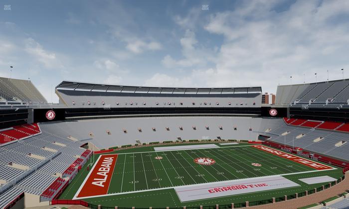 Bryant-Denny Stadium - Section 811 Seat View
