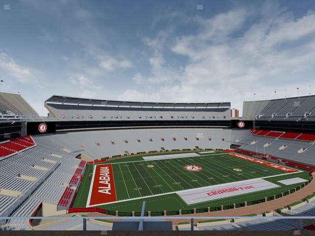 Bryant-Denny Stadium - Section 812 Seat View