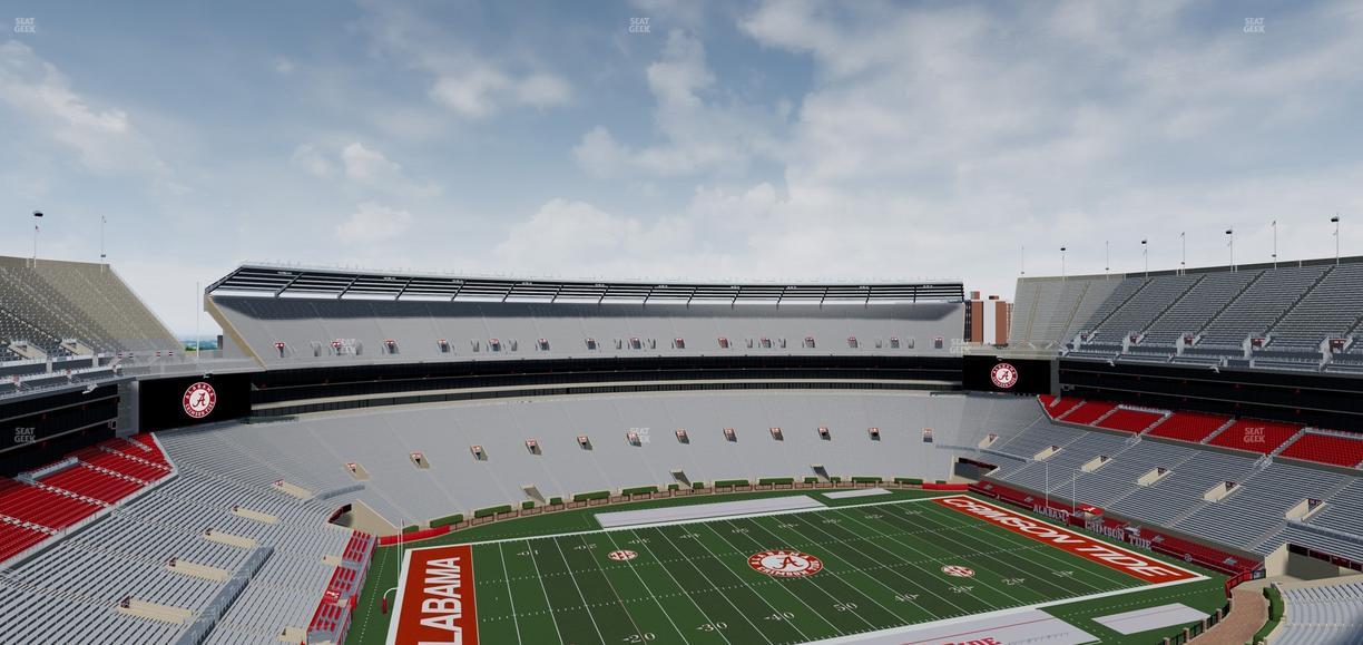 Bryant-Denny Stadium - Section 812 Seat View