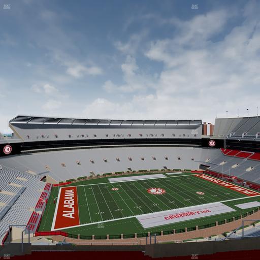 Bryant-Denny Stadium - Section 812 Seat View