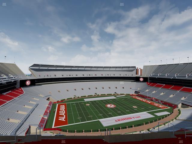 Bryant-Denny Stadium - Section 812 Seat View
