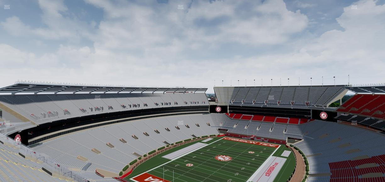 Bryant-Denny Stadium - Section 819 Seat View