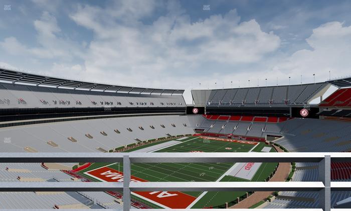 Bryant-Denny Stadium - Section 819 Seat View