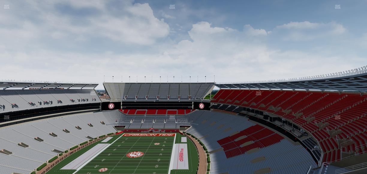 Bryant-Denny Stadium - Section 821 Seat View