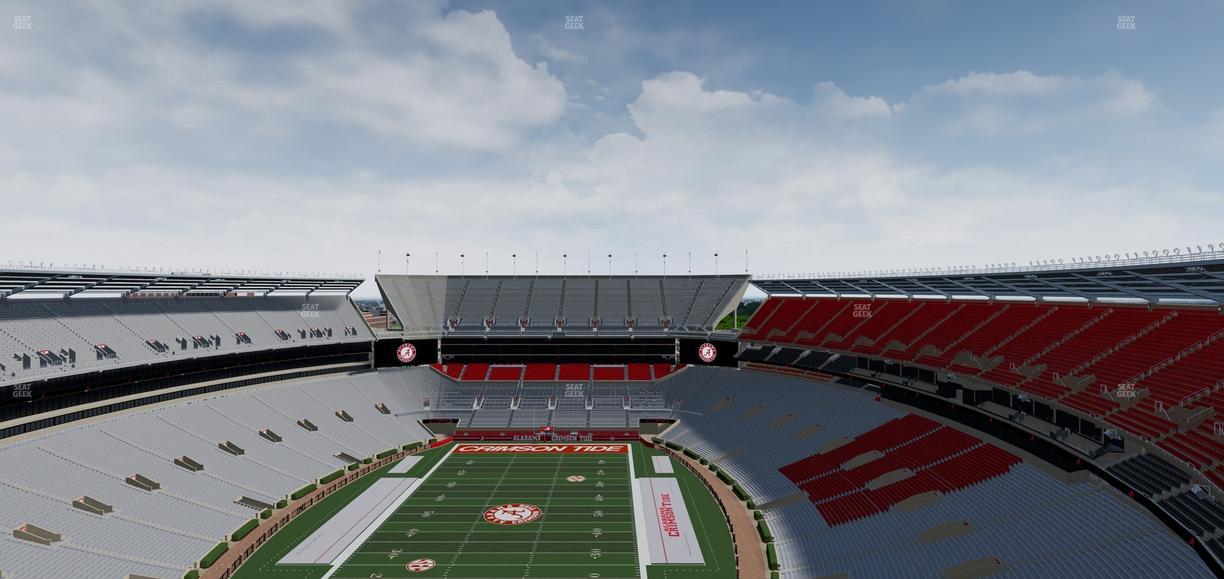 Bryant-Denny Stadium - Section 822 Seat View