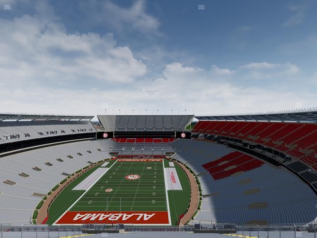 Bryant-Denny Stadium - Section 822 Seat View