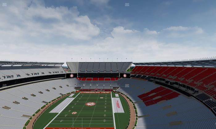 Bryant-Denny Stadium - Section 822 Seat View