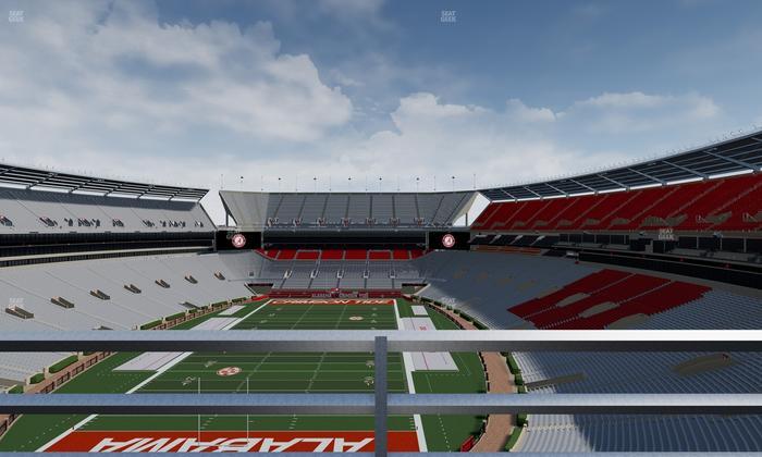 Bryant-Denny Stadium - Section 822 Seat View