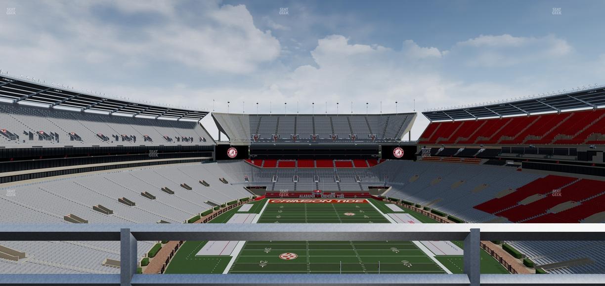 Bryant-Denny Stadium - Section 824 Seat View
