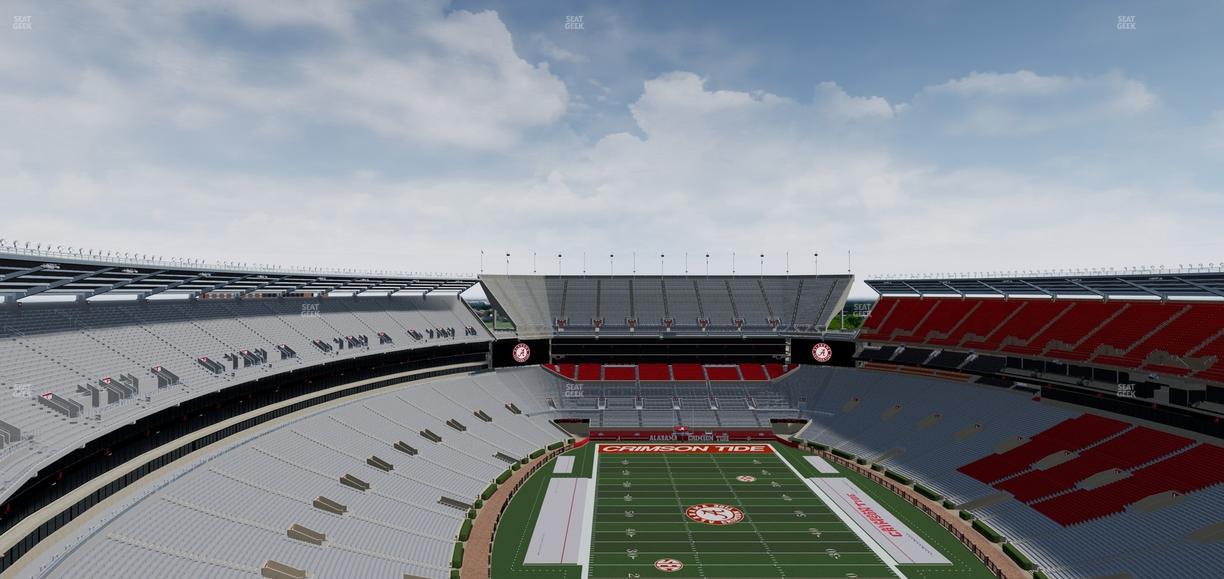 Bryant-Denny Stadium - Section 825 Seat View