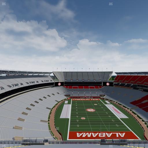 Bryant-Denny Stadium - Section 825 Seat View