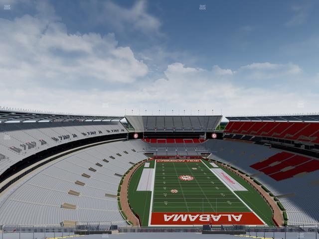 Bryant-Denny Stadium - Section 825 Seat View