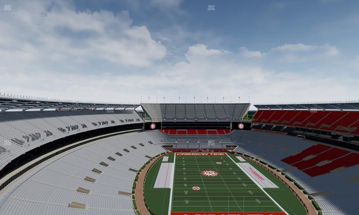 Bryant-Denny Stadium - Section 825 Seat View