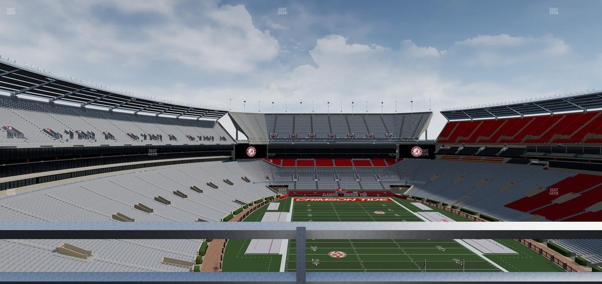 Bryant-Denny Stadium - Section 825 Seat View