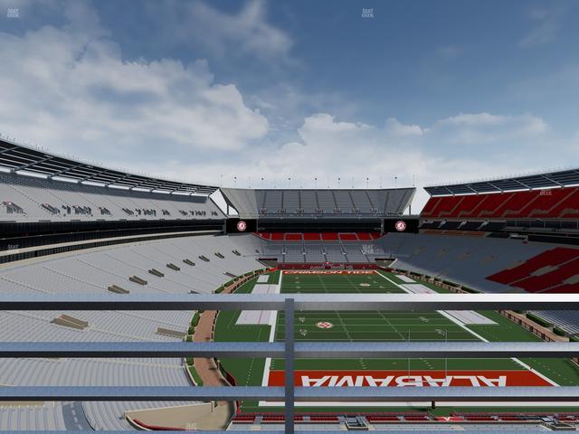 Bryant-Denny Stadium - Section 825 Seat View