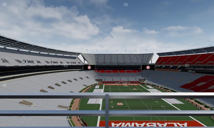 Bryant-Denny Stadium - Section 825 Seat View