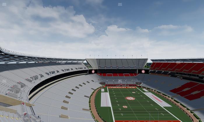 Bryant-Denny Stadium - Section 826 Seat View