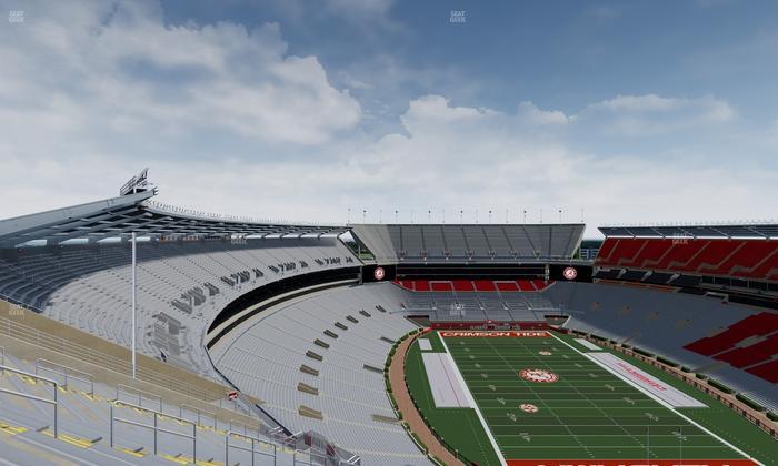 Bryant-Denny Stadium - Section 827 Seat View