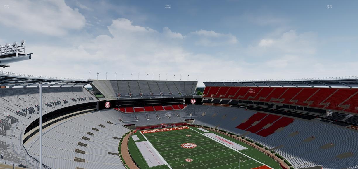 Bryant-Denny Stadium - Section 828 Seat View