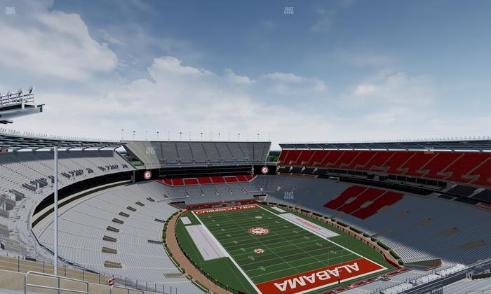 Bryant-Denny Stadium - Section 828 Seat View