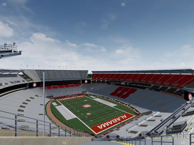 Bryant-Denny Stadium - Section 829 Seat View