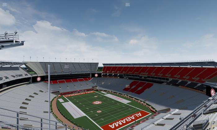 Bryant-Denny Stadium - Section 829 Seat View