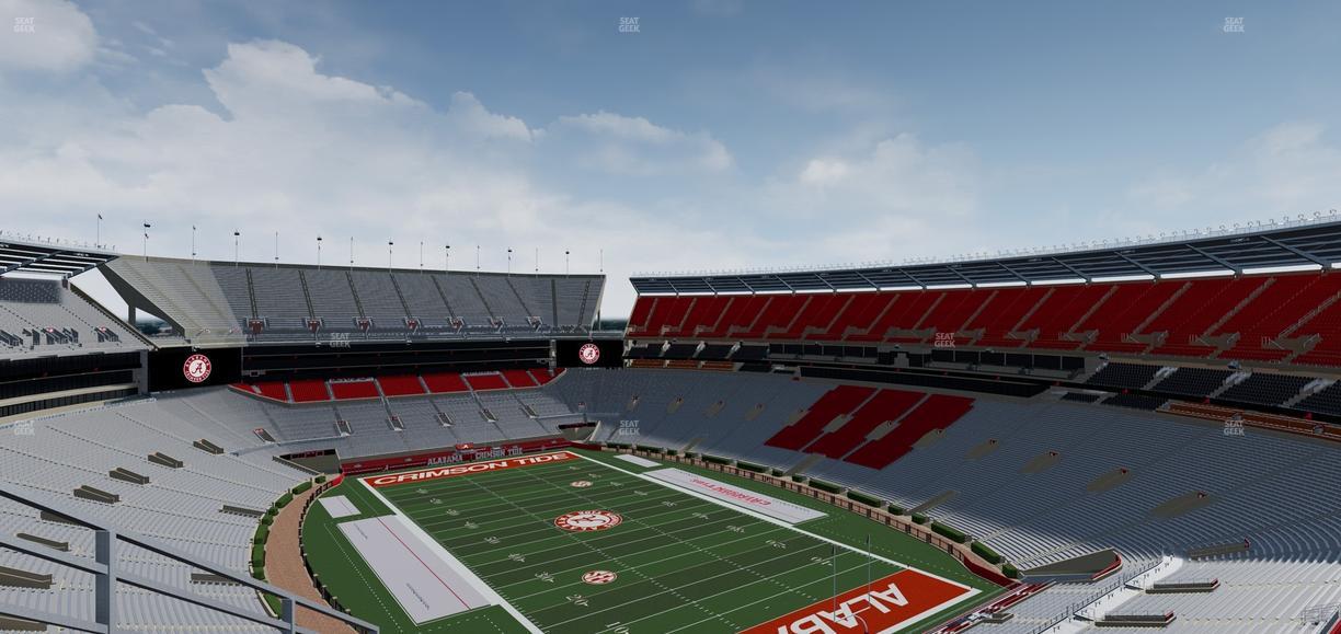 Bryant-Denny Stadium - Section 829 Seat View