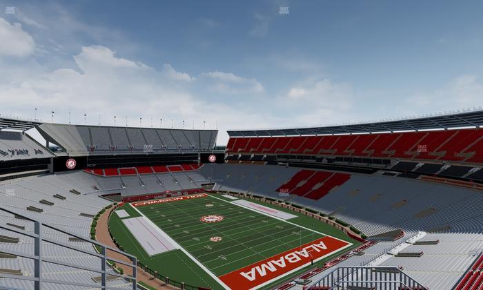 Bryant-Denny Stadium - Section 829 Seat View