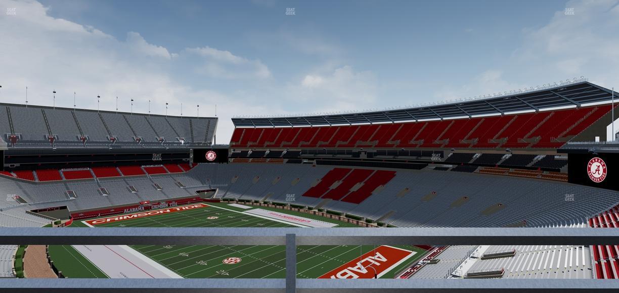Bryant-Denny Stadium - Section 830 Seat View