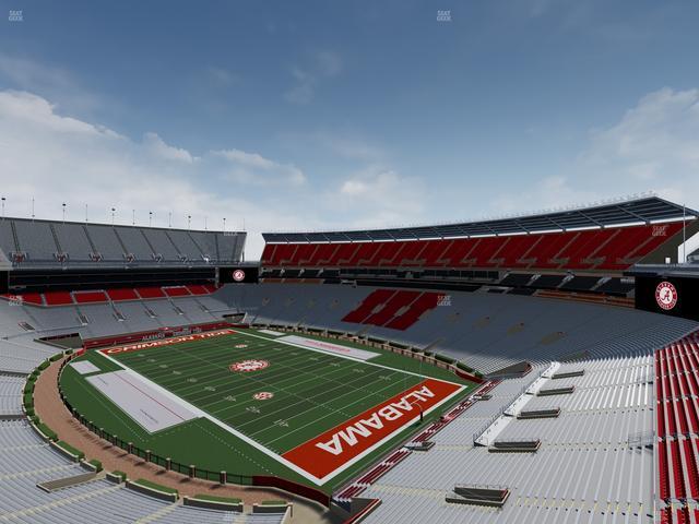 Bryant-Denny Stadium - Section 830 Seat View