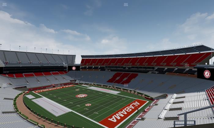 Bryant-Denny Stadium - Section 831 Seat View