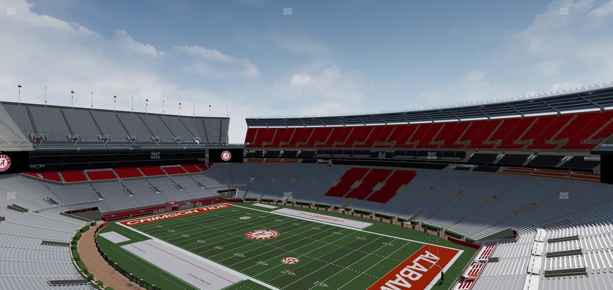 Bryant-Denny Stadium - Section 832 Seat View
