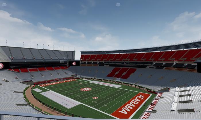 Bryant-Denny Stadium - Section 832 Seat View