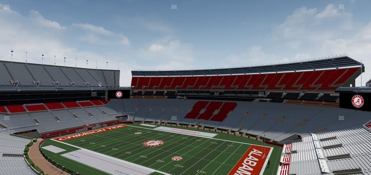Bryant-Denny Stadium - Section 833 Seat View