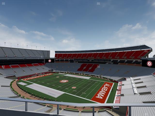 Bryant-Denny Stadium - Section 833 Seat View