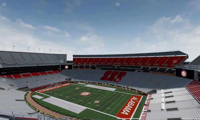 Bryant-Denny Stadium - Section 833 Seat View