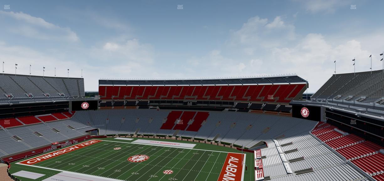Bryant-Denny Stadium - Section 834 Seat View