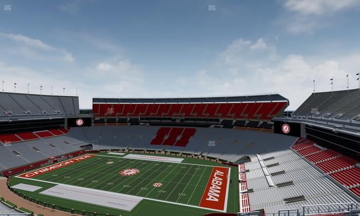 Bryant-Denny Stadium - Section 834 Seat View