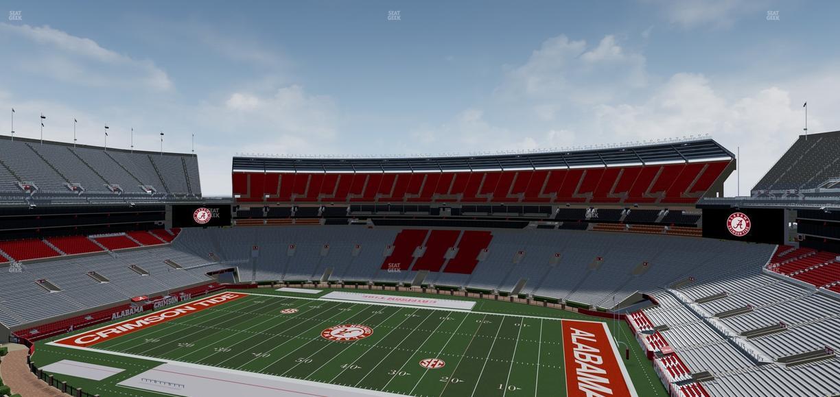 Bryant-Denny Stadium - Section 835 Seat View