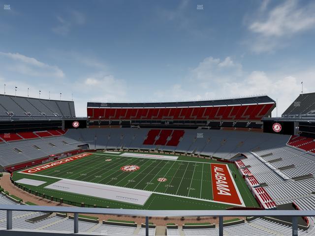 Bryant-Denny Stadium - Section 835 Seat View