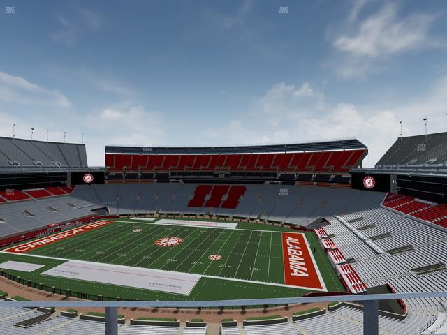 Bryant-Denny Stadium - Section 835 Seat View