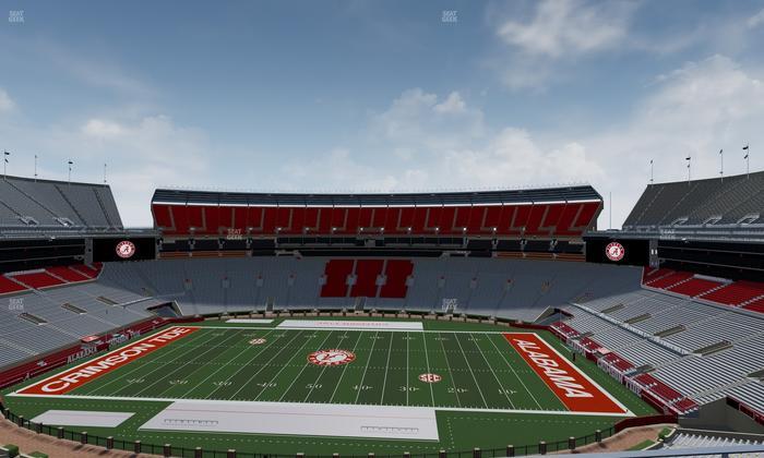 Bryant-Denny Stadium - Section 837 Seat View