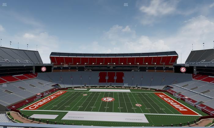 Bryant-Denny Stadium - Section 838 Seat View
