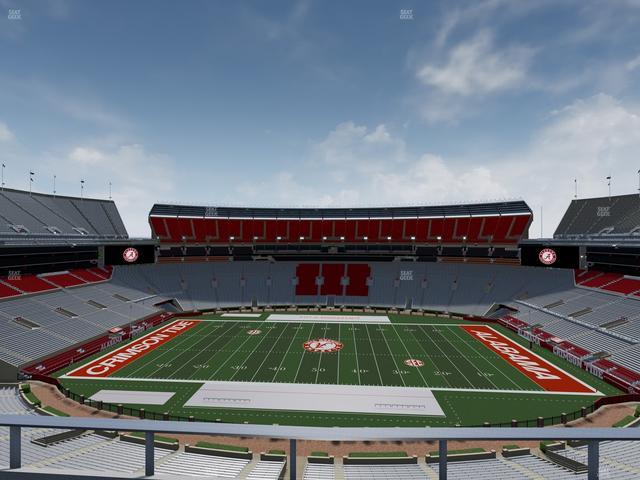 Bryant-Denny Stadium - Section 838 Seat View