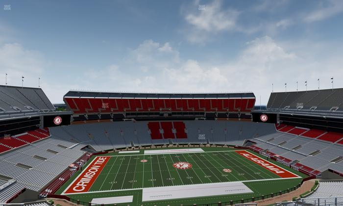 Bryant-Denny Stadium - Section 840 Seat View