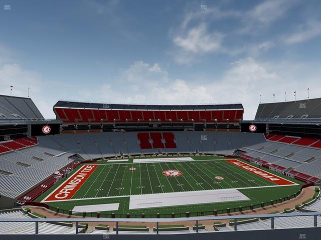 Bryant-Denny Stadium - Section 840 Seat View
