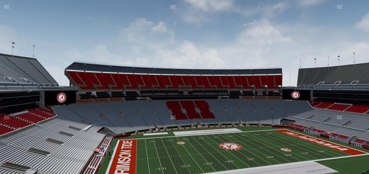 Bryant-Denny Stadium - Section 842 Seat View