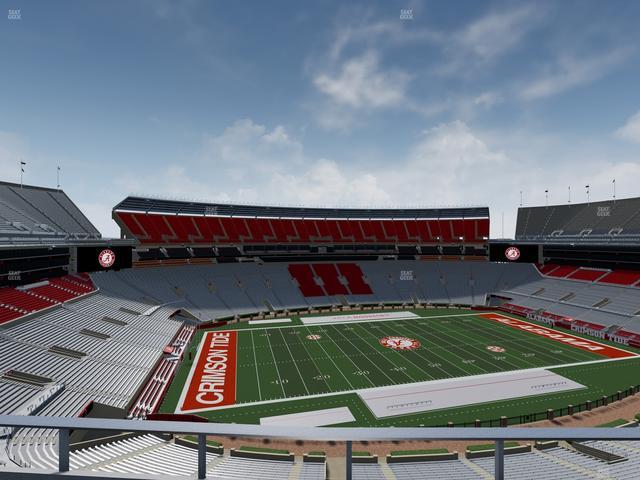 Bryant-Denny Stadium - Section 842 Seat View