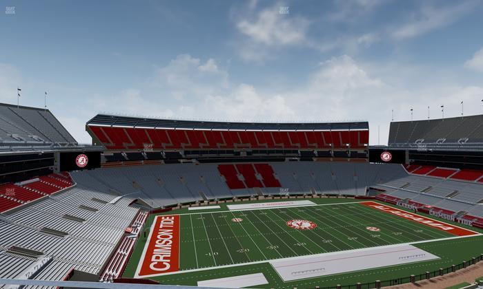 Bryant-Denny Stadium - Section 842 Seat View