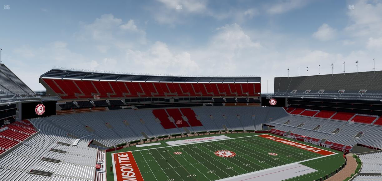 Bryant-Denny Stadium - Section 843 Seat View